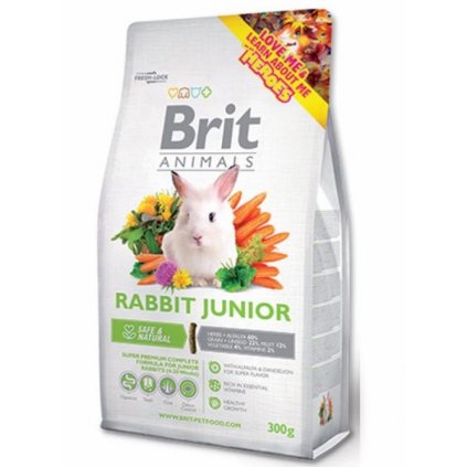 brit animals rabbit junior complete 300g