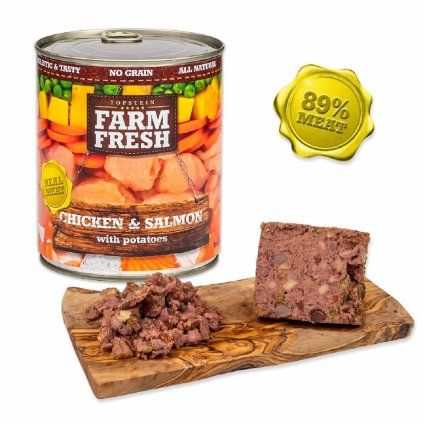 FARM FRESH Chicken and Salmon with Potatoes 800g
