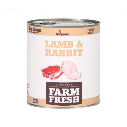 FARM FRESH KONZERVY FF LAMB RABBIT