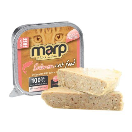 MARP Salmon vanička pro kočky s lososem 100g
