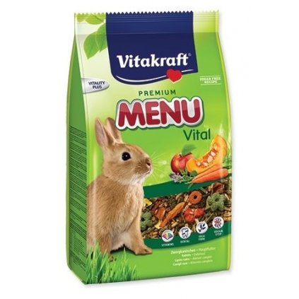 vitakraft rodent rabbit krm menu vital 3kg
