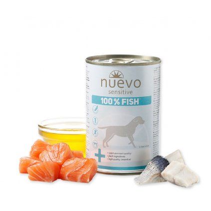NUEVO pes Sensitive Rybí Monoprotein 375g