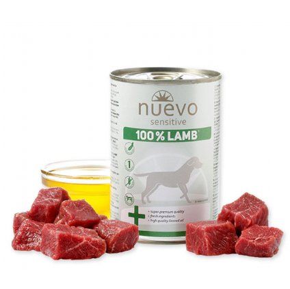 NUEVO pes Sensitive Jehněčí Monoprotein 400g