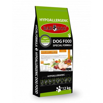 BARDOG Hypo Adult Lamb 60 12 kg