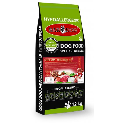 BARDOG Hypo BEEF – Vegetables 50 12 kg