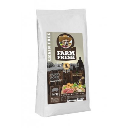 FARM FRESH Puppy Pork Grain Free 15 kg