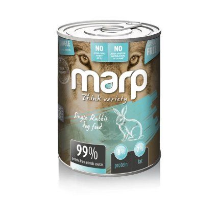 MARP Variety Single králík konzerva pro psy 400g