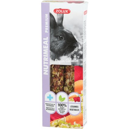 Pochoutka NUTRIMEAL STICK zelenina pro králíky 115g