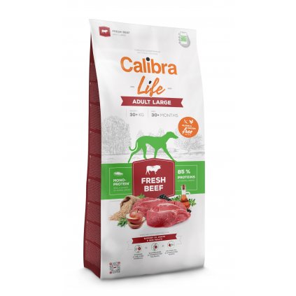 calibra adult large beef 12