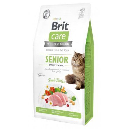 BRIT Care Cat GF Senior Weight Control 7 kg