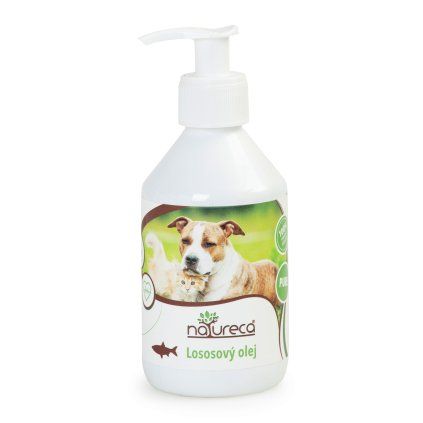NATURECA Lososový olej 100% 250ml
