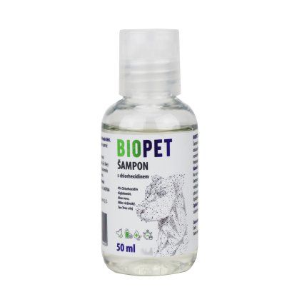 BIOPET Chlorhexidine šampon 4% 50mll