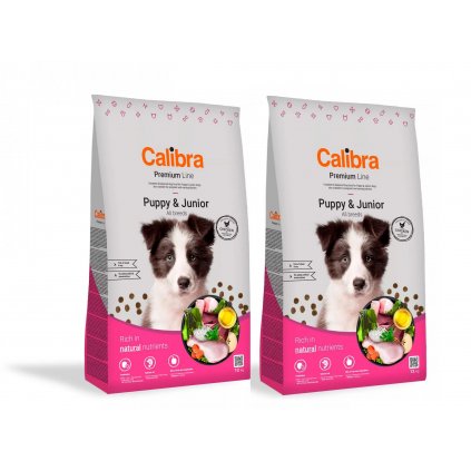 1213 calibra dog premium puppy junior 12kg