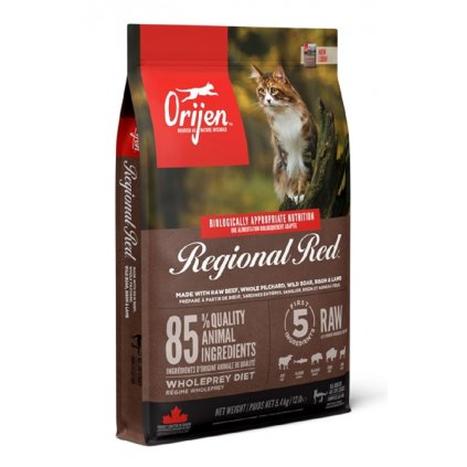 orijen cat regional red 5 4 p