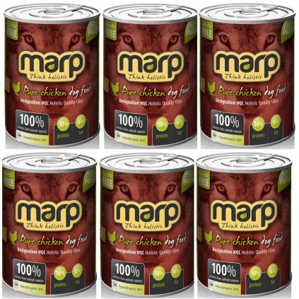 MARP Holistic Pure Chicken Dog Can Food 6 x 400g