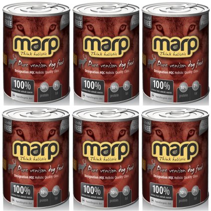 MARP Holistic Pure Venison Dog Can Food 6 x 400g