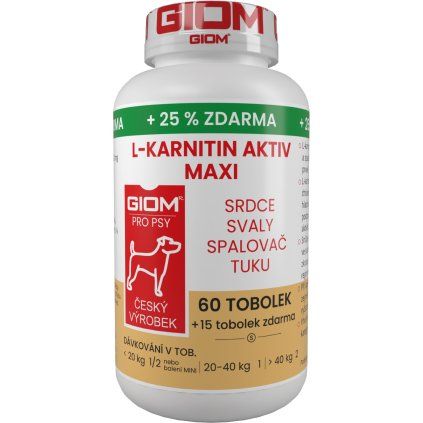 GIOM ERA L-karnitin Aktiv 60 Maxi 60 tbl