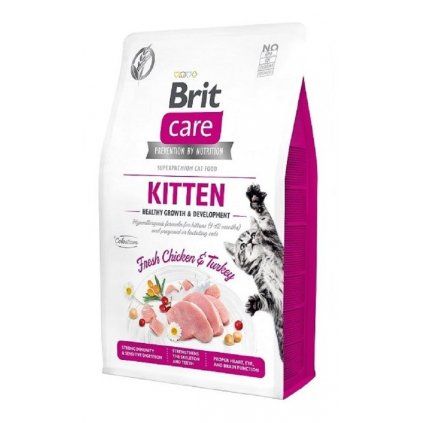 BRIT Care Cat GF Kitten Healthy Growth & Development 7 kg
