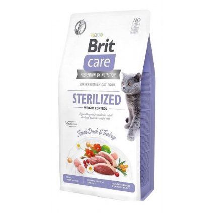 BRIT Care Cat GF Sterilized Weight Control 7 kg