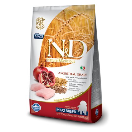 ND Low Ancestral Grain canine Puppy Maxi CHICKEN