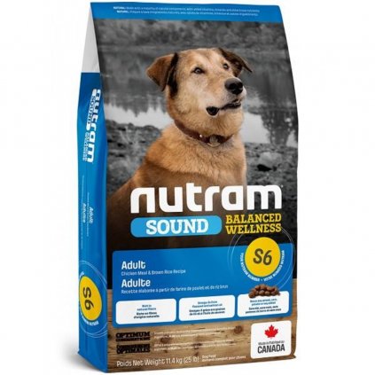 nutram sound adult dog pro dospele psy