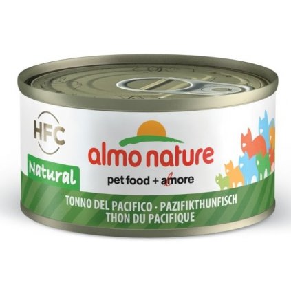 almo nature hfc wet cat pacificky tunak 70g