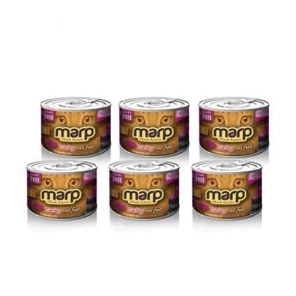 MARP Pure Turkey CAT Can Food 6 x 200g