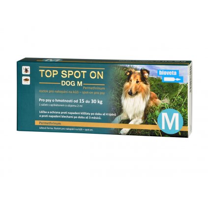 BIOVETA Top spot on dog M 1x2ml
