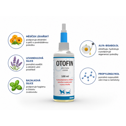 OTOFIN ušní lotio 100ml