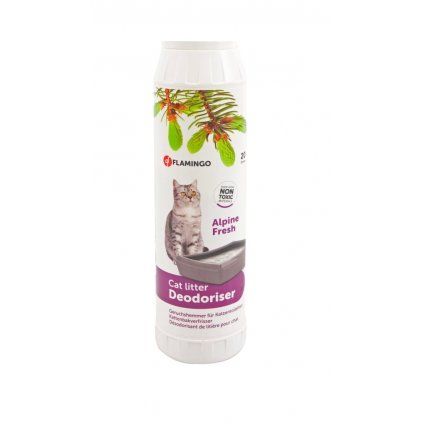 FLAMINGO Deodorant do WC - vůně zelených hor 750g