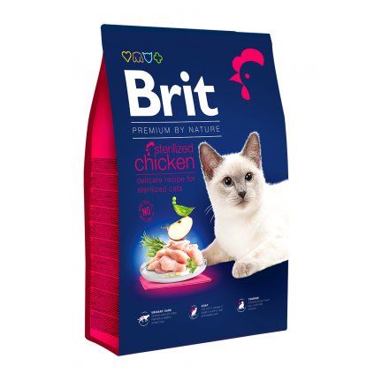 BRIT Premium Cat Sterilised 8 kg