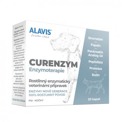 ALAVIS Enzymoterapie Curenzym - pro psy a kocky 20cps