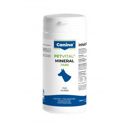 CANINA Petvital Mineral Tabs 100g