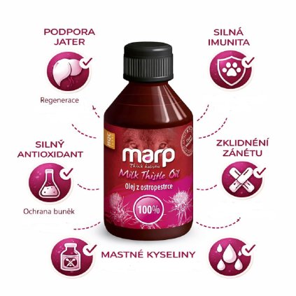 MARP Holistic - Ostropestřcový olej