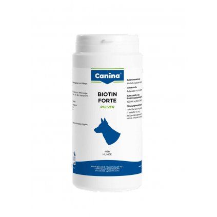 CANINA Biotin forte plv. 200g