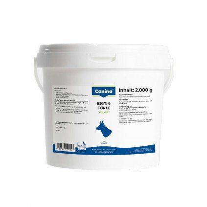 CANINA Biotin forte plv. 2000g