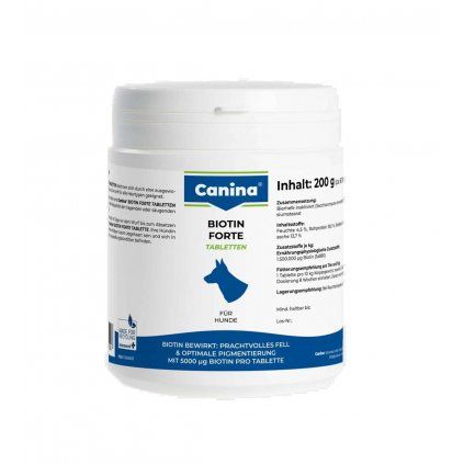 CANINA Biotin forte 60tbl.
