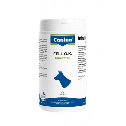 CANINA Fell O.K 1000g (500tbl.)