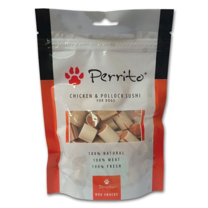 perrito chicken polock sushi