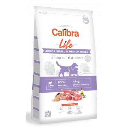 calibra dog life junior small medium lamb (Kopírovat)