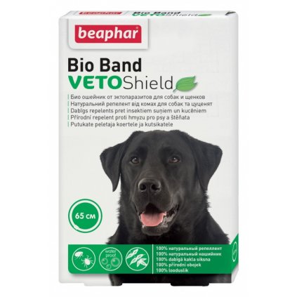 BEAPHAR Obojek antiparazitní Bio Band Plus 65cm