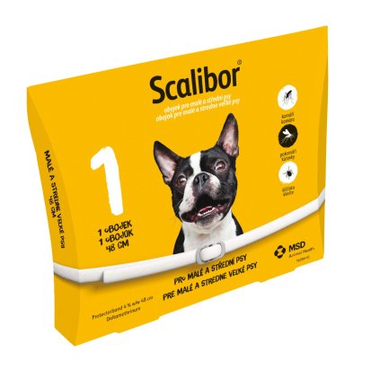 SCALIBOR Protectorband antiparazitní obojek 48cm