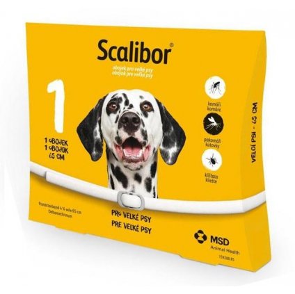 SCALIBOR Protectorband antiparazitní obojek 65cm