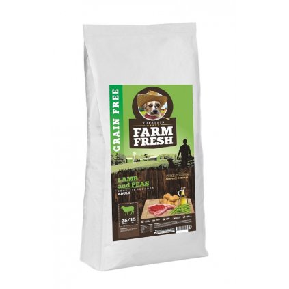FARM FRESH Lamb & Peas Grain Free 20 kg