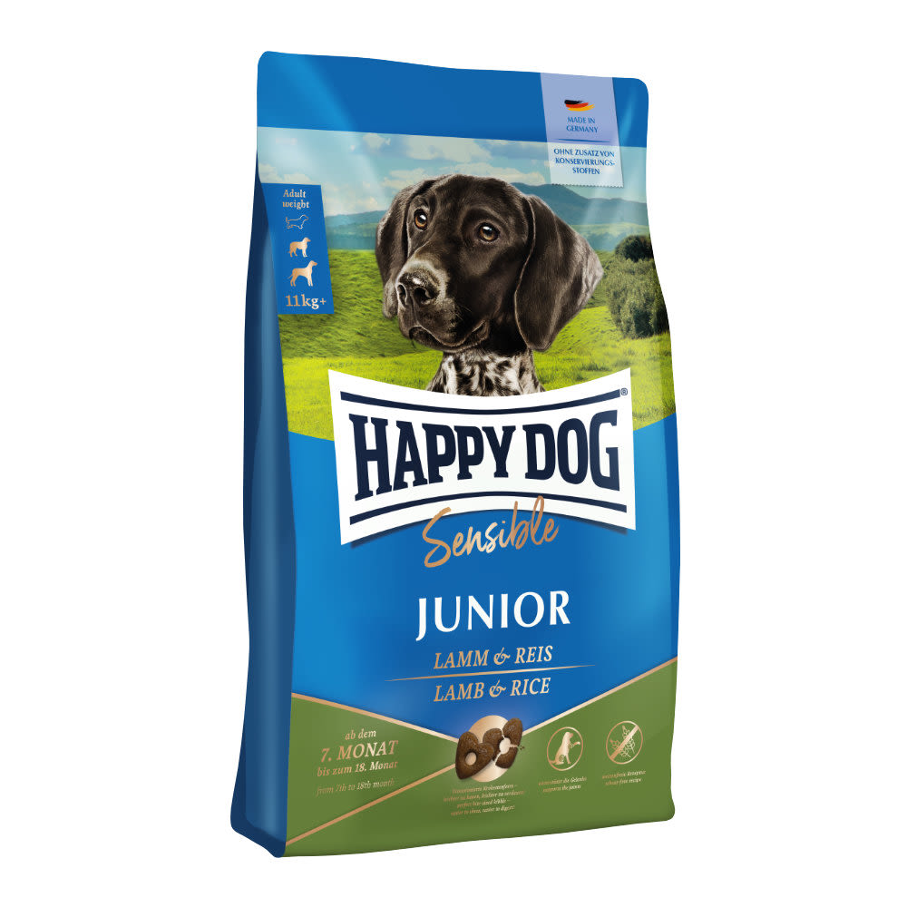 HAPPY DOG Junior Lamb & Rice 10 kg