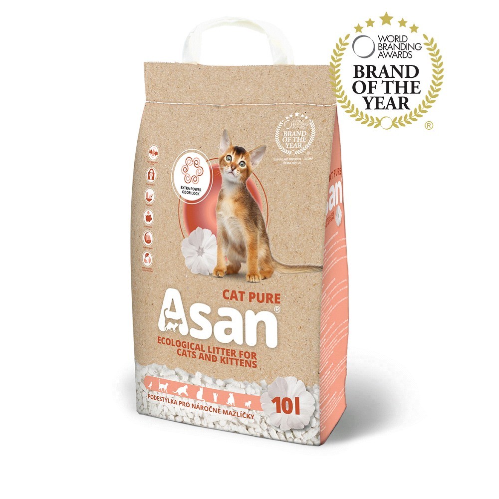 ASAN Cat Pure Podestýlka 10l