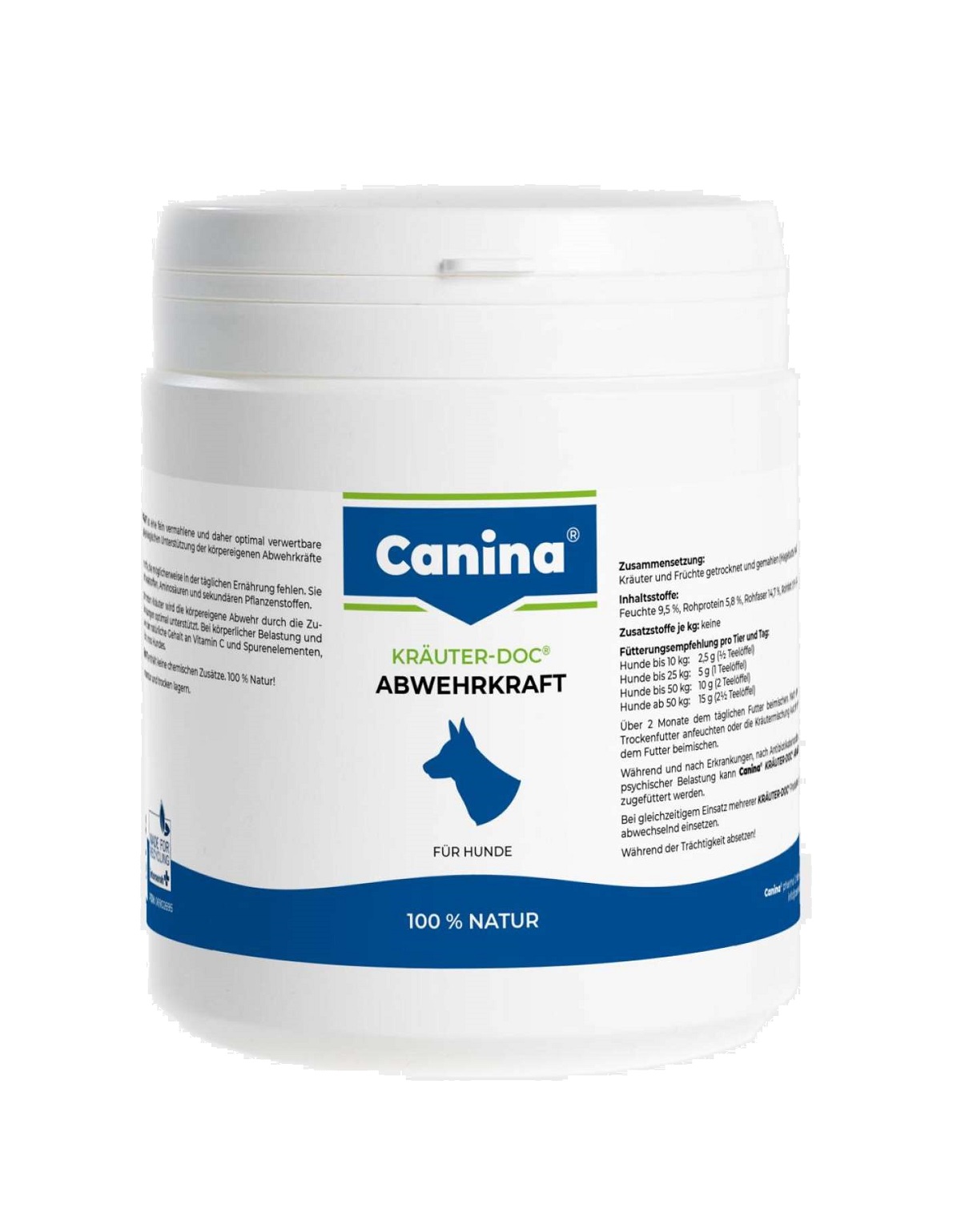 CANINA Kräuter - Doc Abwehrkraft Posílení imunity 300g