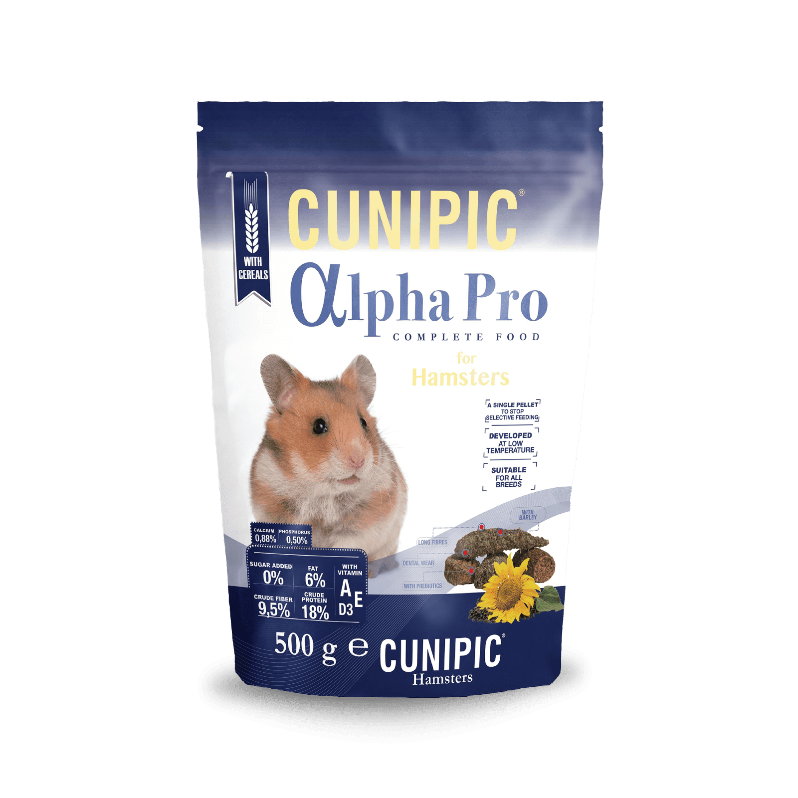 CUNIPIC Alpha Pro Hamster - křeček 500g