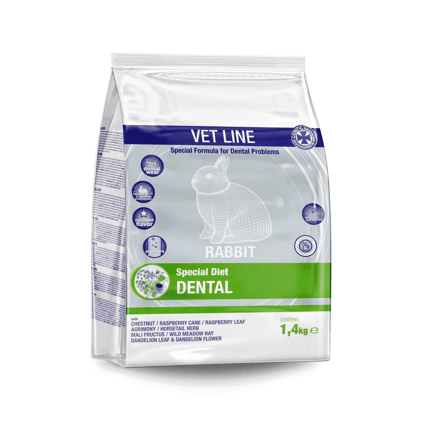 CUNIPIC VetLine Rabbit Dental 1,4 kg