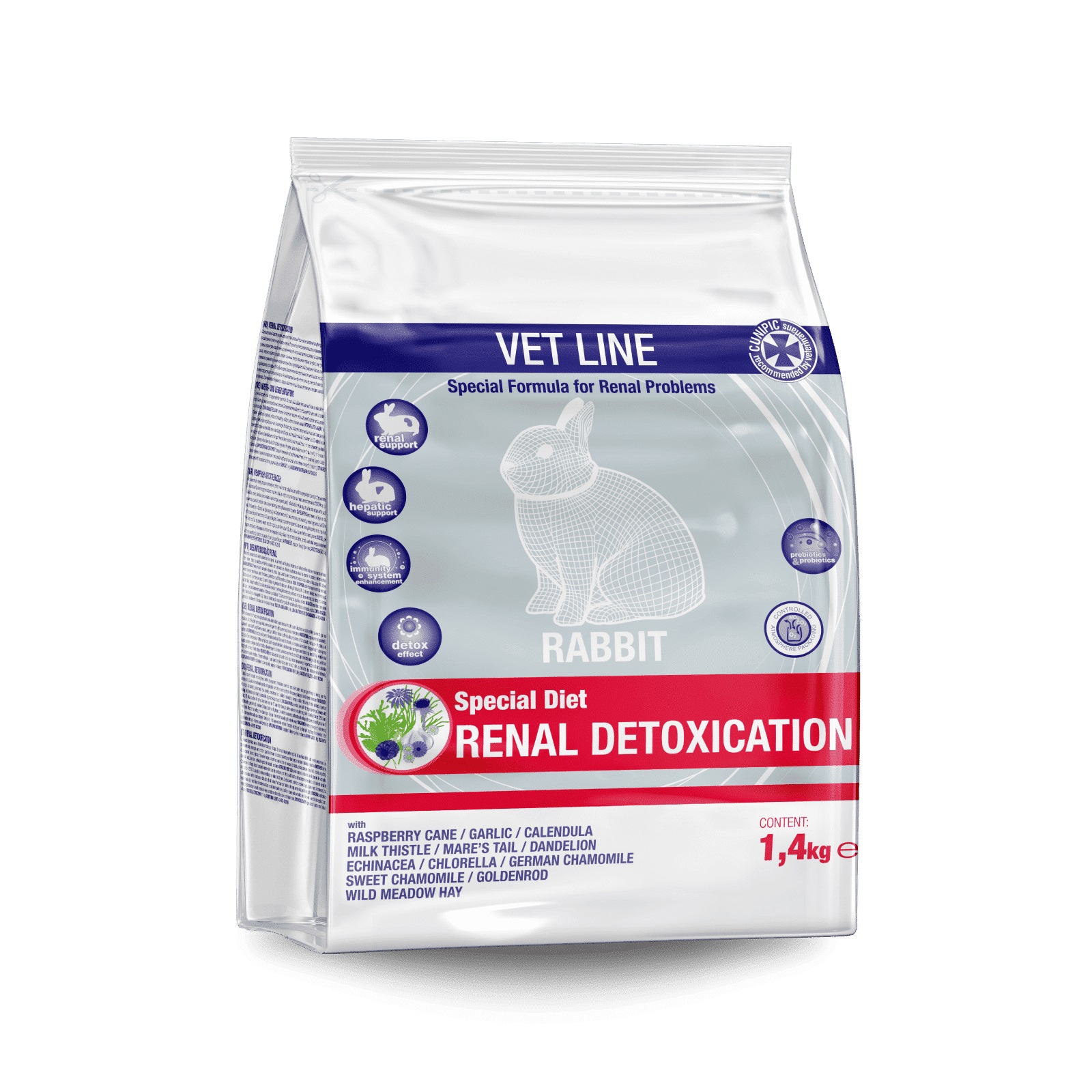 CUNIPIC VetLine Rabbit Renal detoxication 1,4 kg